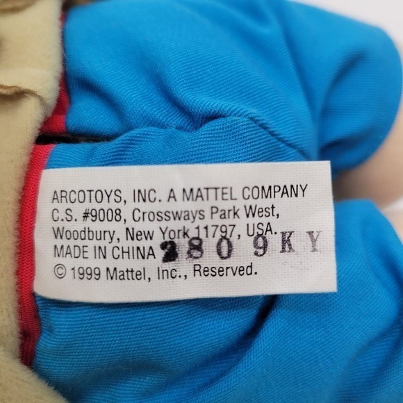 Vintage Mattel 90's Mighty Bubba Talking Plush Toy - Picture 10 of 10